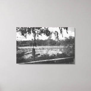 Los Angeles, CA View of Hollenbeck Park Canvas Print