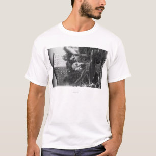 Los Angeles, CA View of Perishing Square T-Shirt