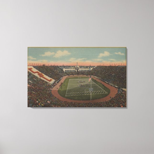 Los Angeles, CAColiseum at Exposition Park Canvas Print (Front)