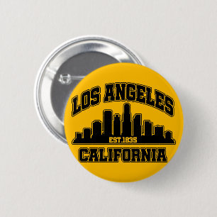 Los Angeles,California 2 Inch Round Button