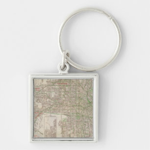 Los Angeles, California 2 Keychain