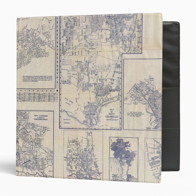 Los Angeles, California Binder (Front/Inside)