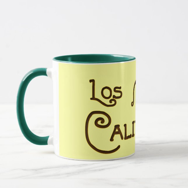 Los Angeles California Deco Logo Mug (Left)
