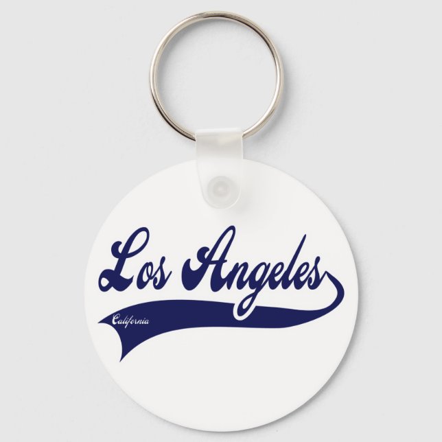 Los angeles California Keychain (Front)