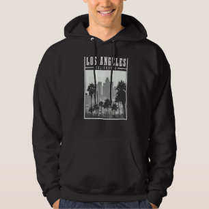 Los Angeles California La Skyline Vintage Pride  1 Hoodie