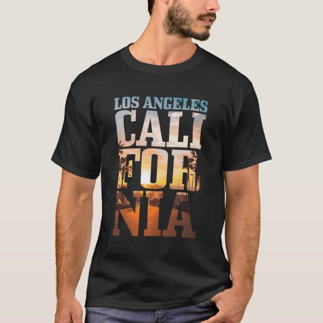 Los Angeles California La T-Shirt (Front)
