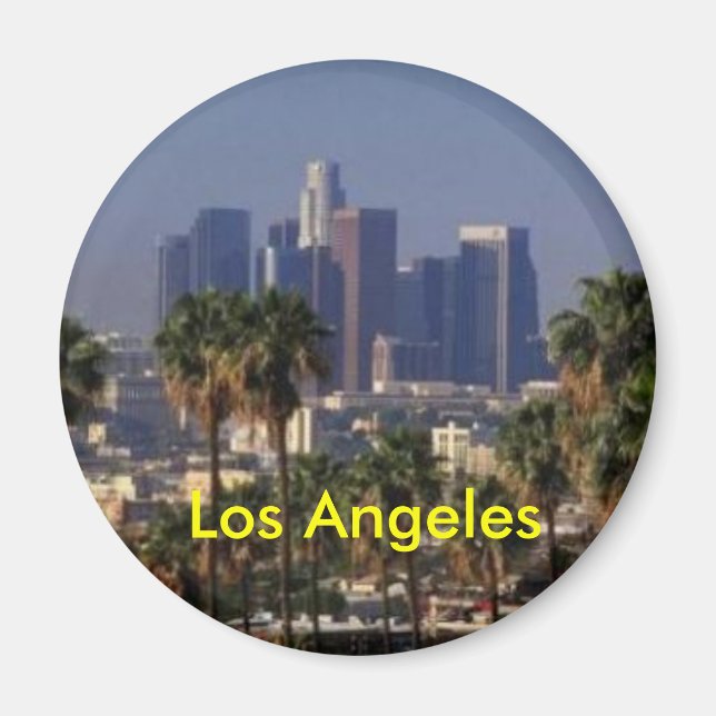 Los Angeles California magnet (Front)