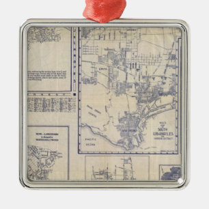 Los Angeles, California Metal Ornament