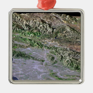 Los Angeles, California Metal Ornament