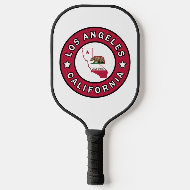 Los Angeles California Pickleball Paddle (Front)