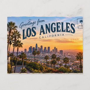 Los Angeles California Postcard