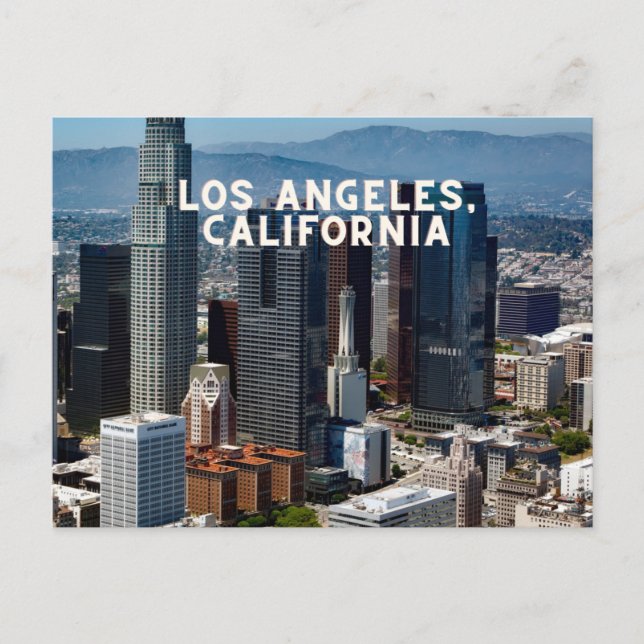 Los Angeles California Postcard (Front)