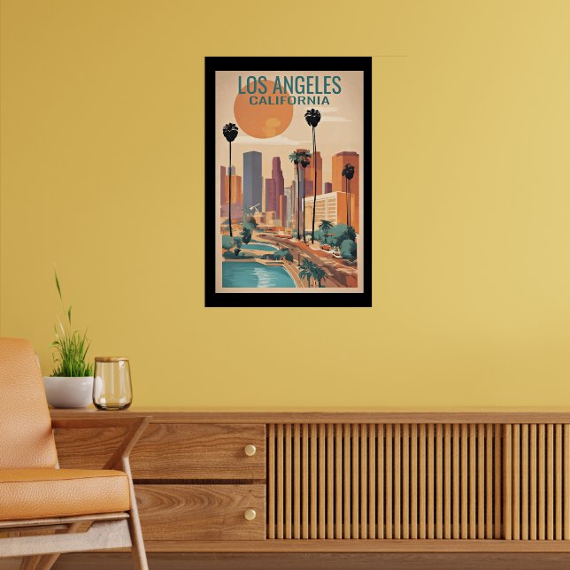 Los Angeles, California Poster (Living Room 2)