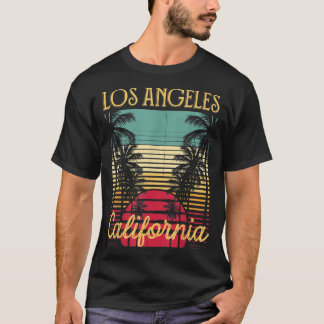 Los Angeles California Retro 70's Vintage Surf Tee