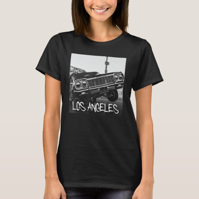 Los Angeles California Shirts Hydraulic Lowrider L (Front)