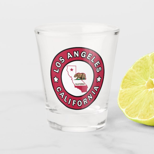 Los Angeles California Shot Glass (Front)