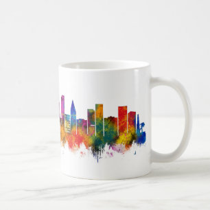    Los Angeles California Skyline Coffee Mug