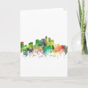 LOS ANGELES, CALIFORNIA SKYLINE SP - HOLIDAY CARD