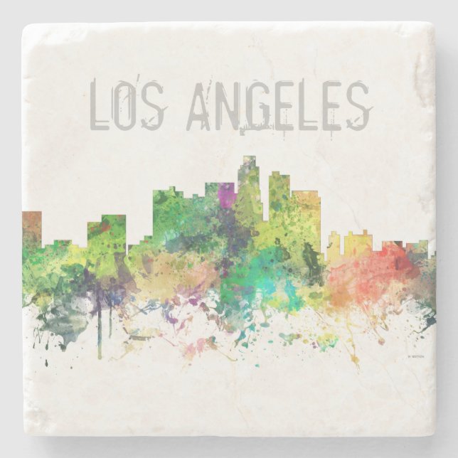 LOS ANGELES, CALIFORNIA SKYLINE SP - STONE COASTER (Front)