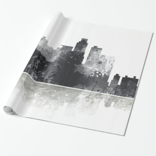 LOS ANGELES, CALIFORNIA SKYLINE WRAPPING PAPER