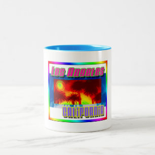 "Los Angeles California Sunset Palm Trees" Cup