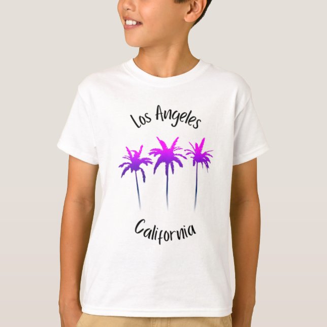 Los Angeles California      T-Shirt (Front)
