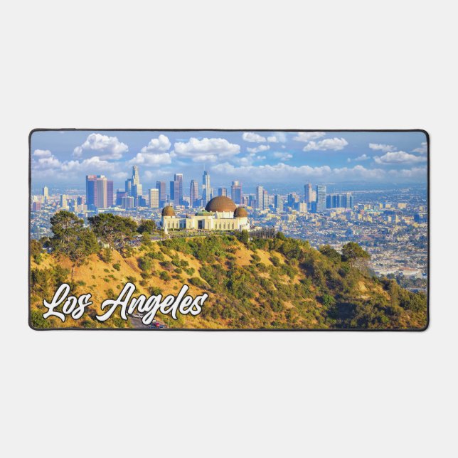 Los Angeles, California, USA Desk Mat (Front)