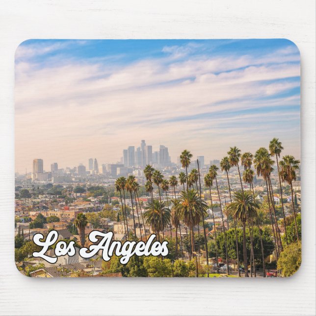 Los Angeles, California, USA Mouse Pad (Front)