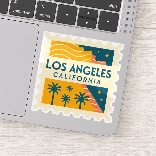 Los Angeles California Vintage (Detail)