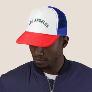 Los Angeles, California Vintage Arch Trucker Hat