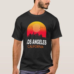 Los Angeles California Vintage Sunset Retro City S T-Shirt