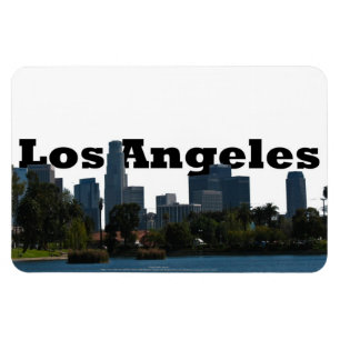 Los Angeles California with Los Angeles in the Sky Magnet