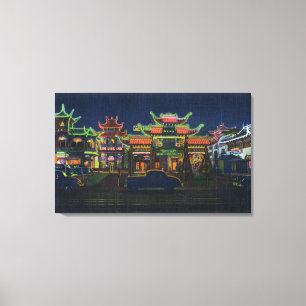 Los Angeles, CaliforniaGateway to New Canvas Print