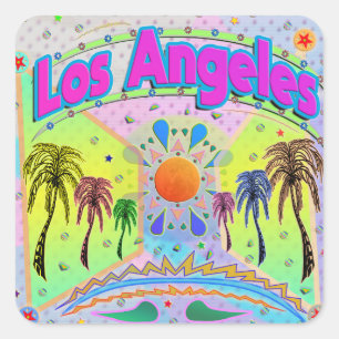 Los Angeles Calm Desire Sticker