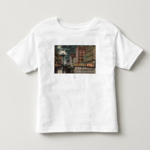 Los Angeles, CAStreet View of Broadway at Toddler T-shirt