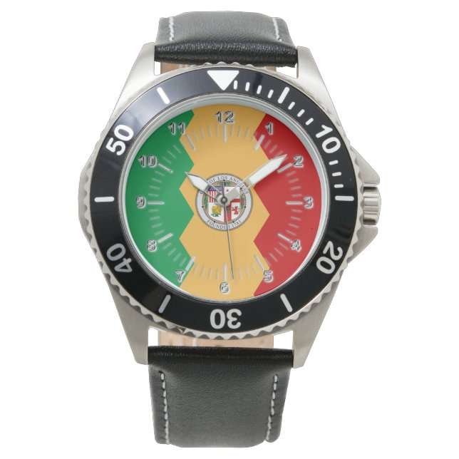 Los Angeles City flag Watch (Front)
