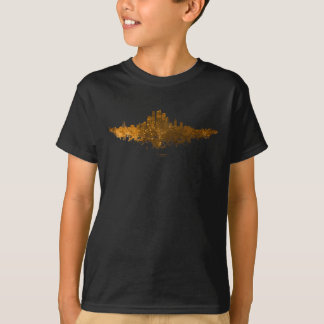 Los Angeles City Skyline - Orange  T-Shirt