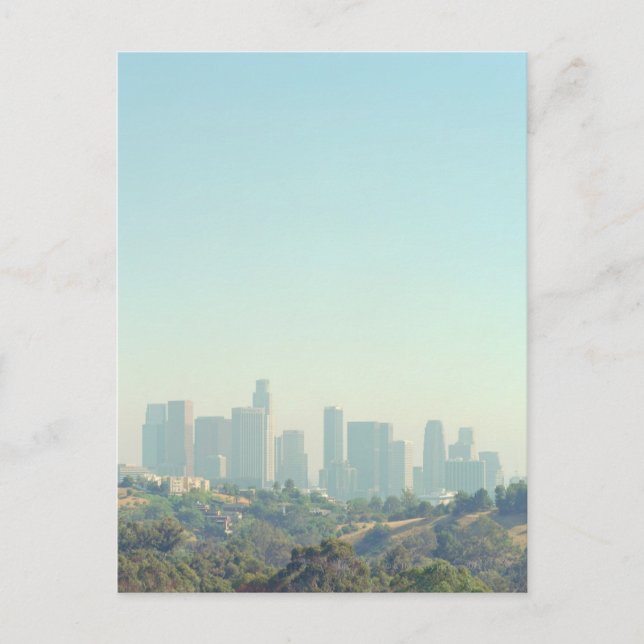 Los Angeles Cityscape Postcard (Front)