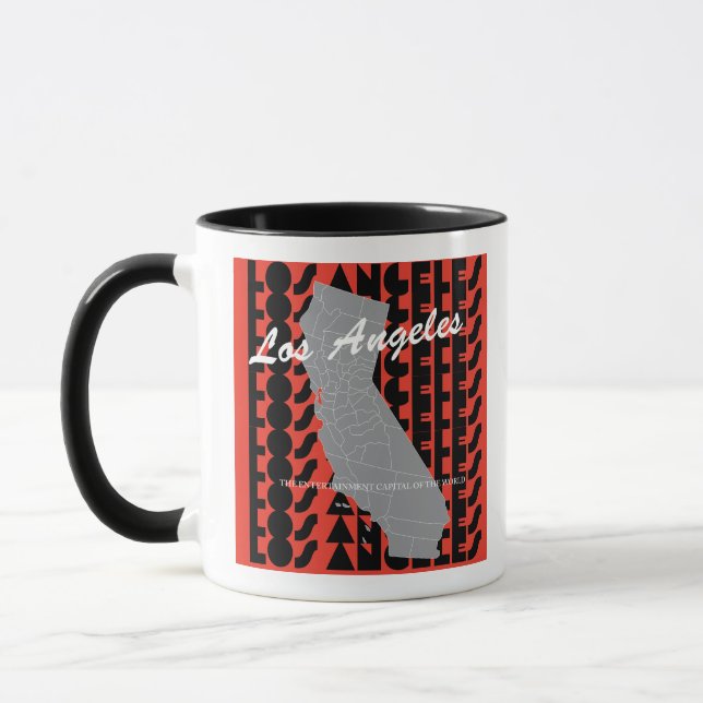 Los Angeles coffee mug  (Gauche)