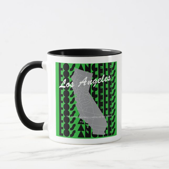 Los Angeles coffee mug  (Gauche)