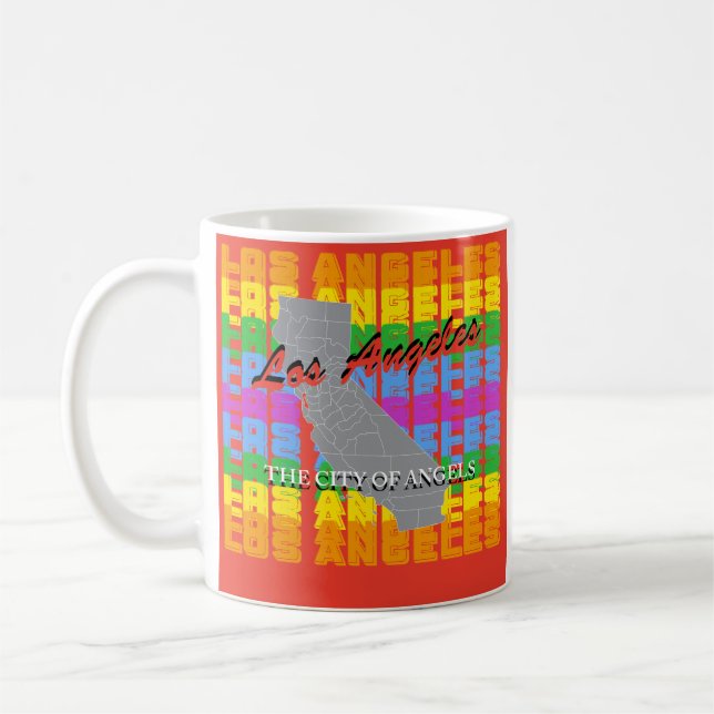 Los Angeles coffee mug  (Gauche)