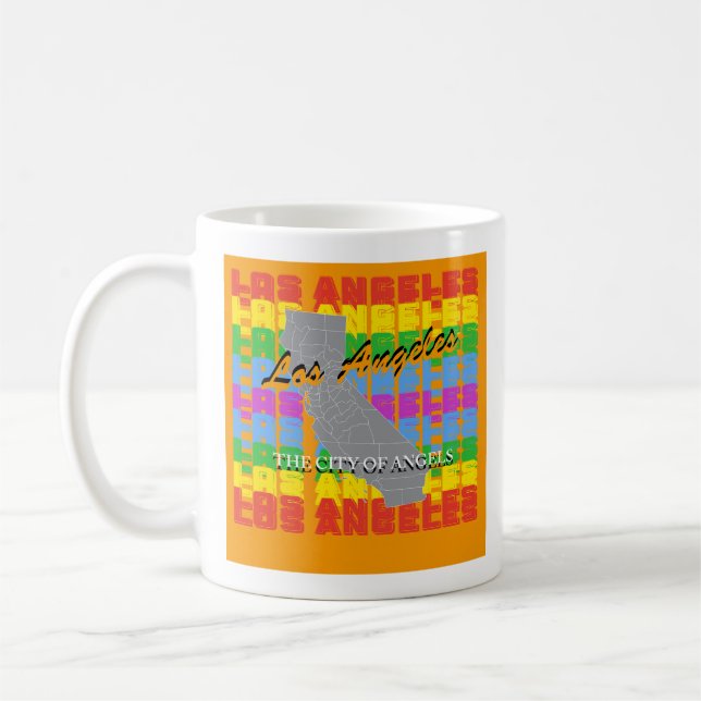 Los Angeles coffee mug  (Gauche)