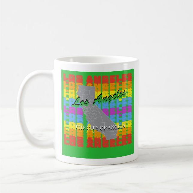 Los Angeles coffee mug  (Gauche)