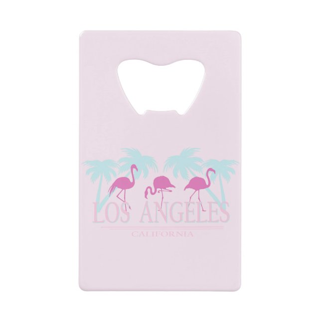 Los Angeles Credit Card Bottle Opener (Front)