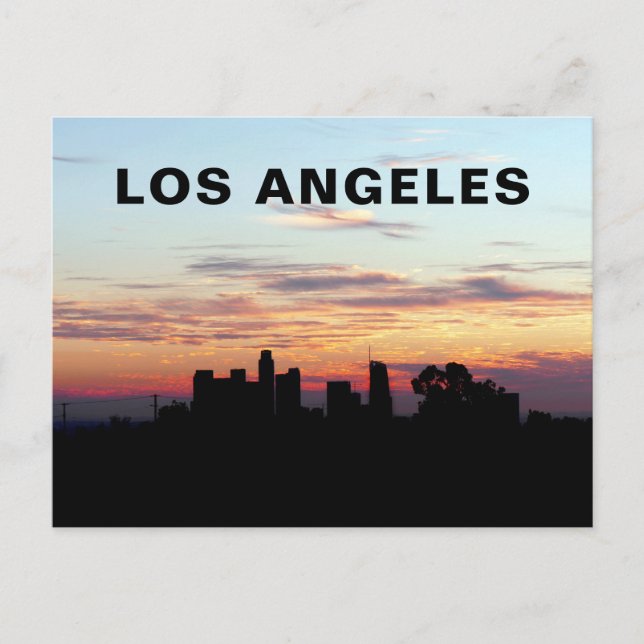 Los Angeles - customizable Postcard (Front)