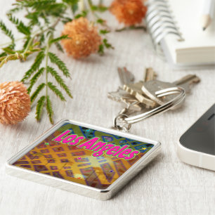 Los Angeles Eternal Keychain