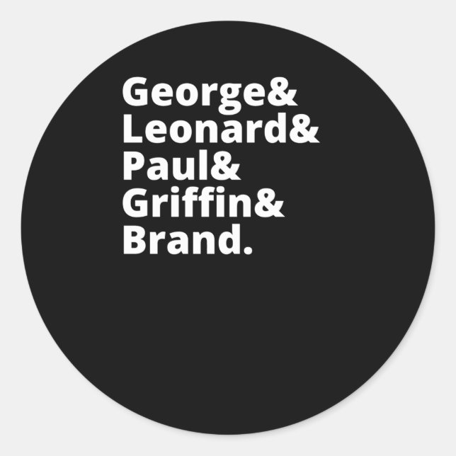Los Angeles Finest  Classic Round Sticker (Front)