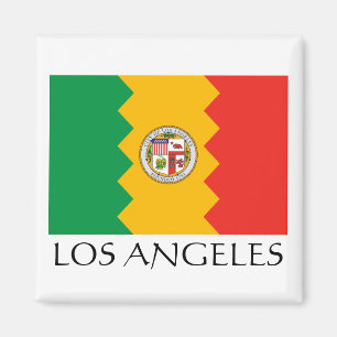 Los Angeles Flag Magnet