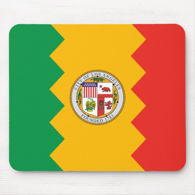 Los Angeles Flag Mouse Pad (Front)