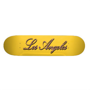 Los Angeles Gold Standard Skateboard